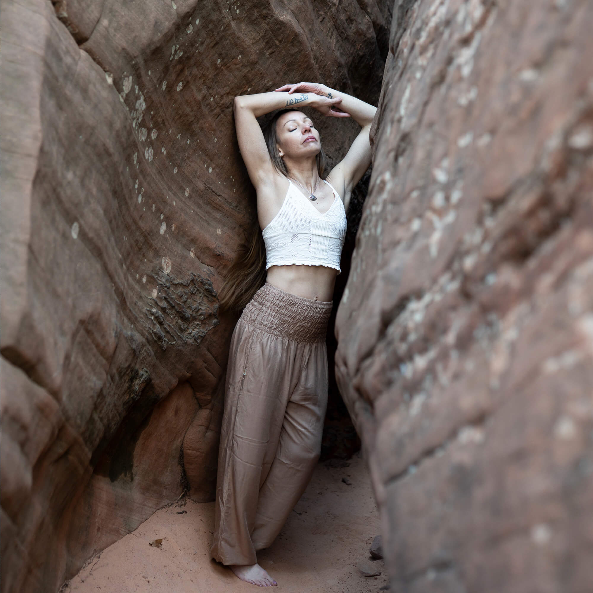 Sandstone Harem Pants