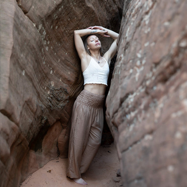 Sandstone Harem Pants