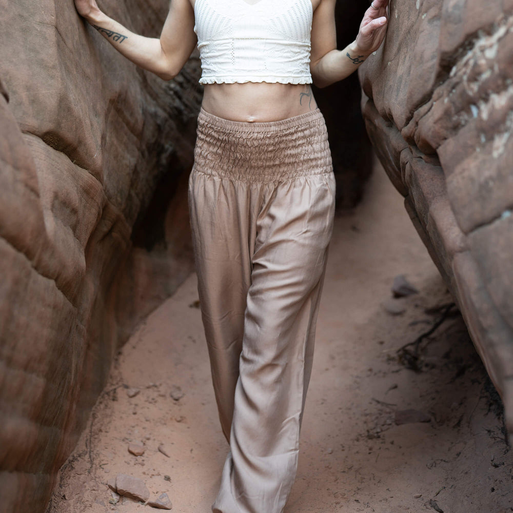 Sandstone Harem Pants