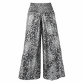 Wild Bloom Obsidian Palazzo Pants