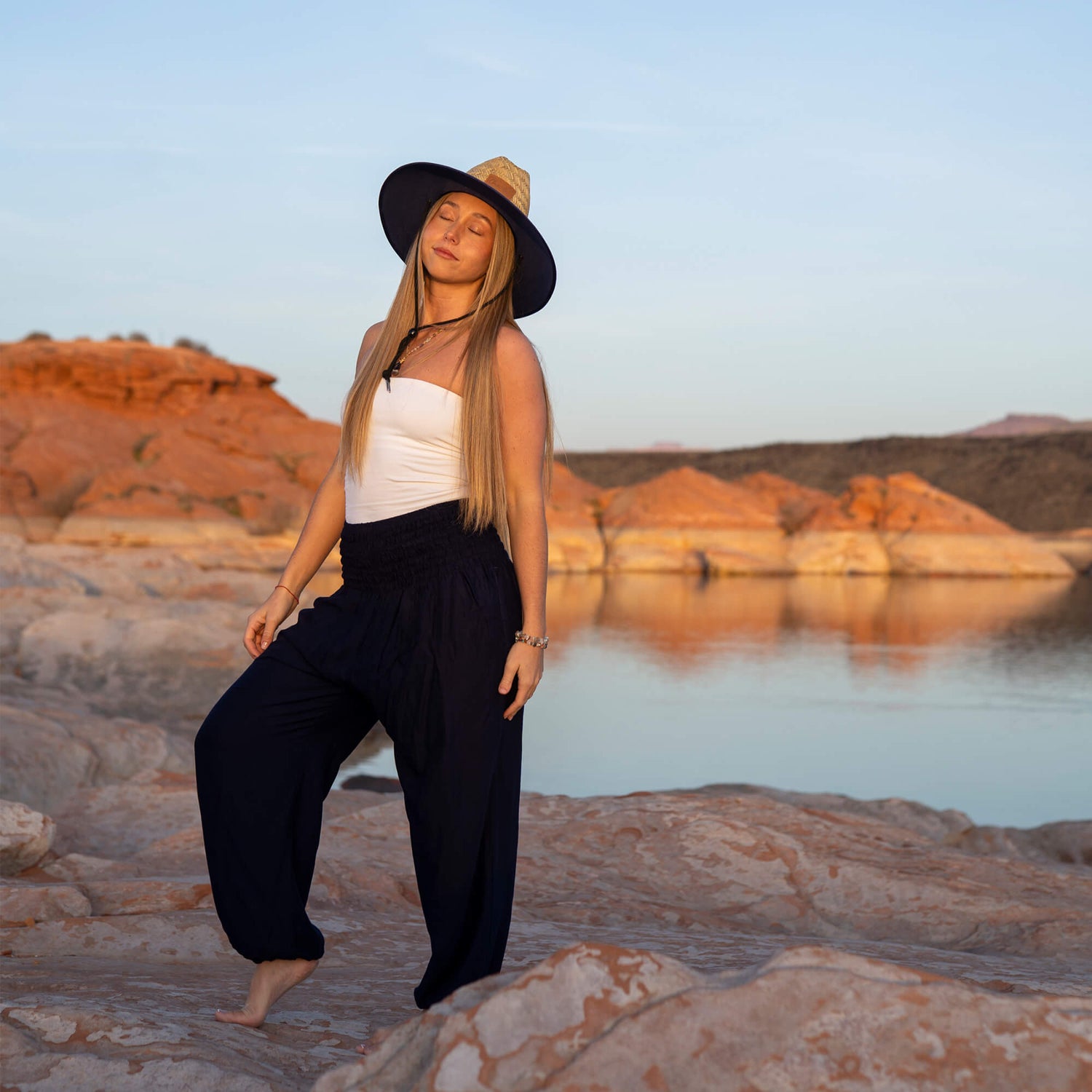 Harem Pants, Ocean Wave