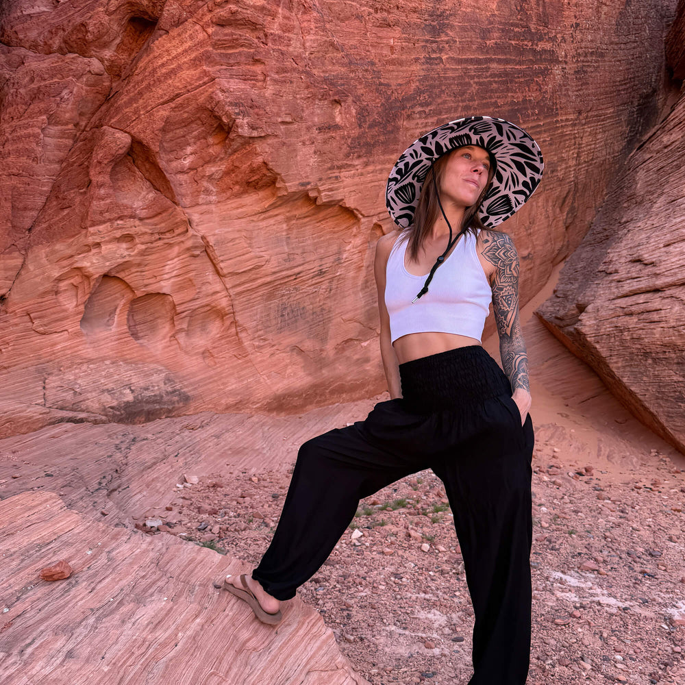 Straw Sun Hat, The Jessica (Hollow Mat)