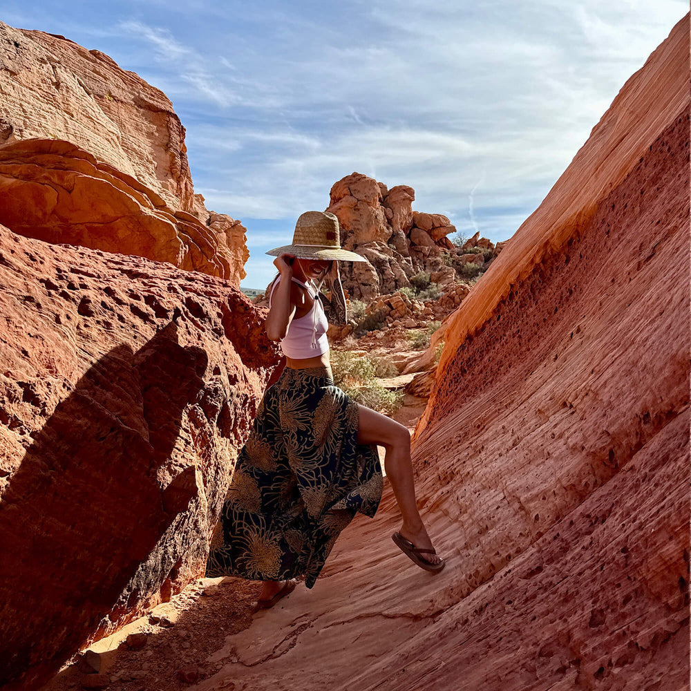 Palazzo Pants, Wild Bloom, Rooted Earth