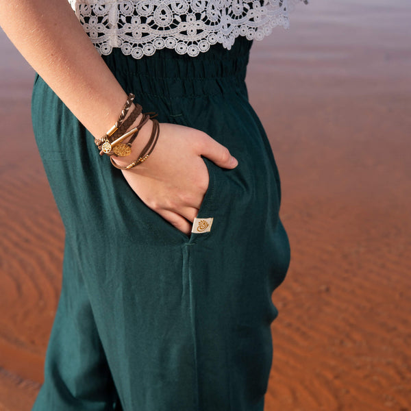 Earthbound Hair Tie & Bracelet Stack (5-Piece Set)