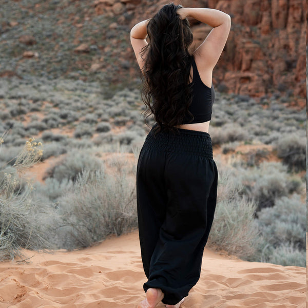 Obsidian Harem Pants