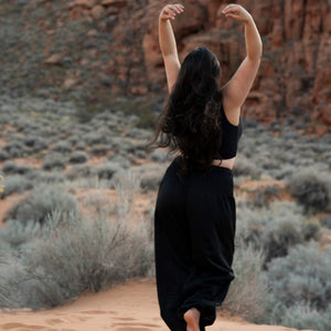 Obsidian Harem Pants