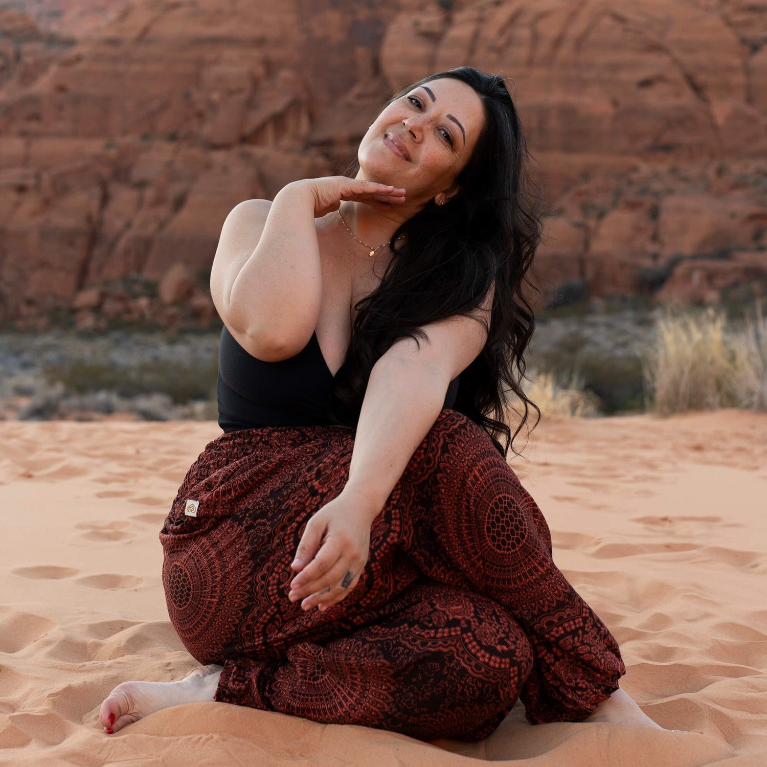 Harem Pants, Mandala, Sierra Fire