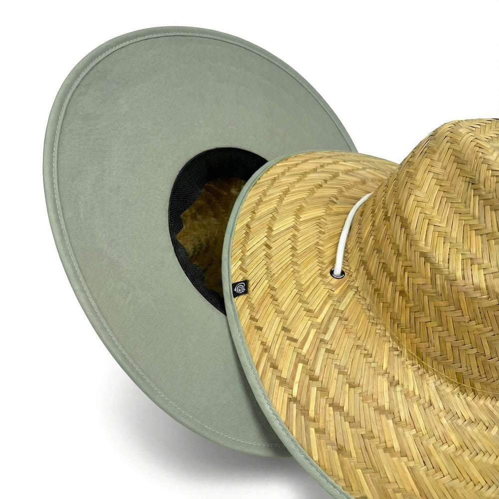 Straw Sun Hat, The Sage (Hollow Mat)