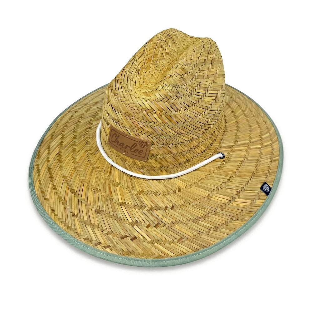 Straw Sun Hat, The Sage (Hollow Mat)