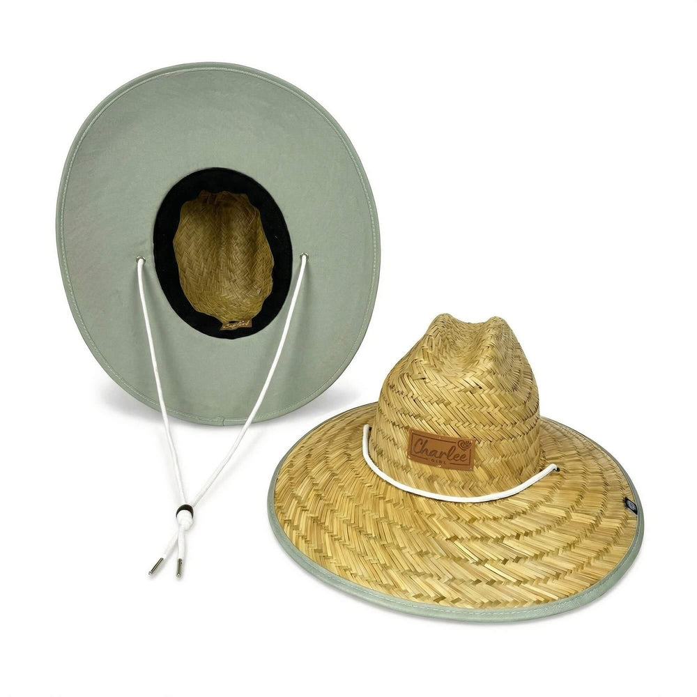 Straw Sun Hat, The Sage (Hollow Mat)