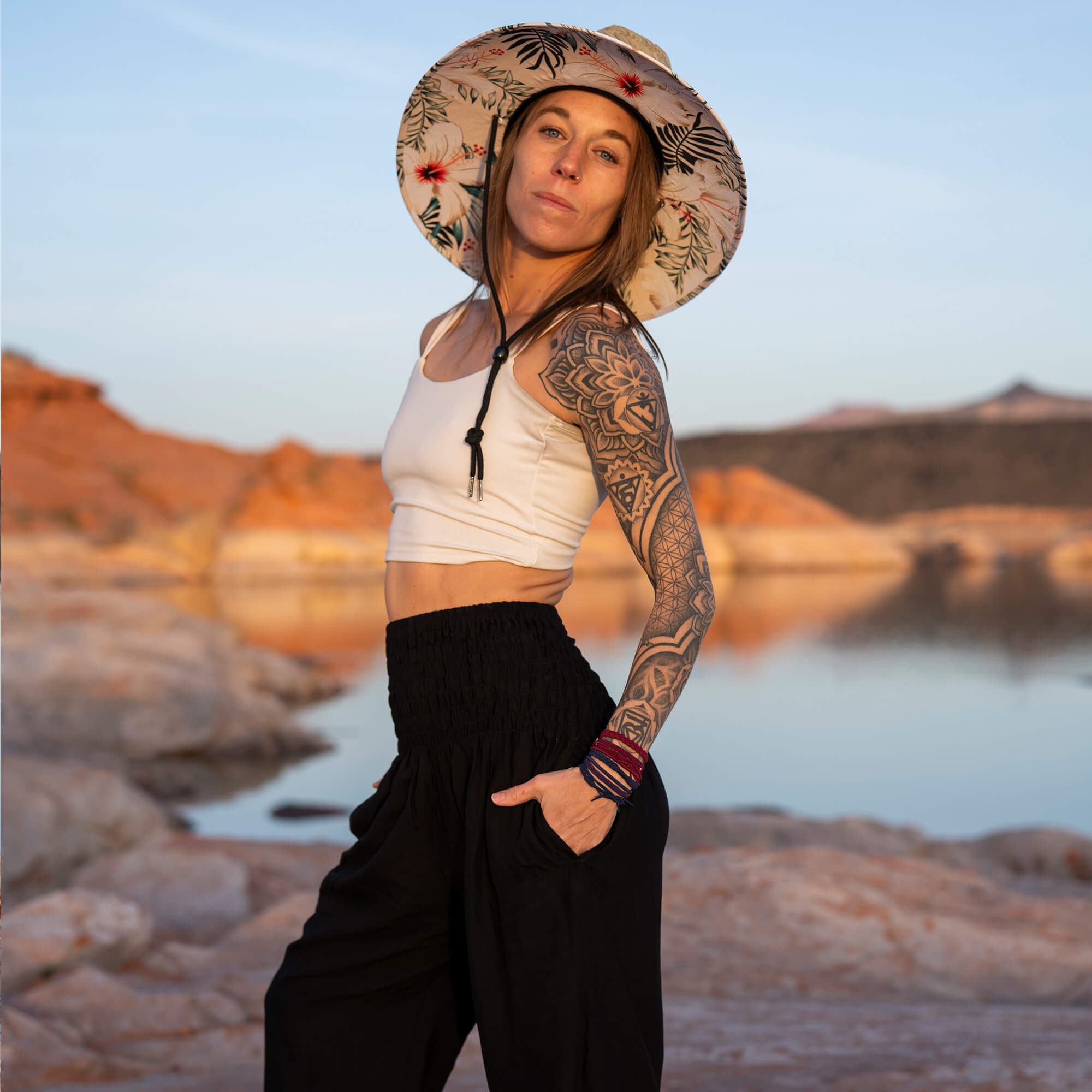 Obsidian Harem Pants