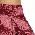 Palazzo Pants, Wild Bloom, Dusty Ruby