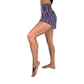 Shorts, Stripe, Amethyst