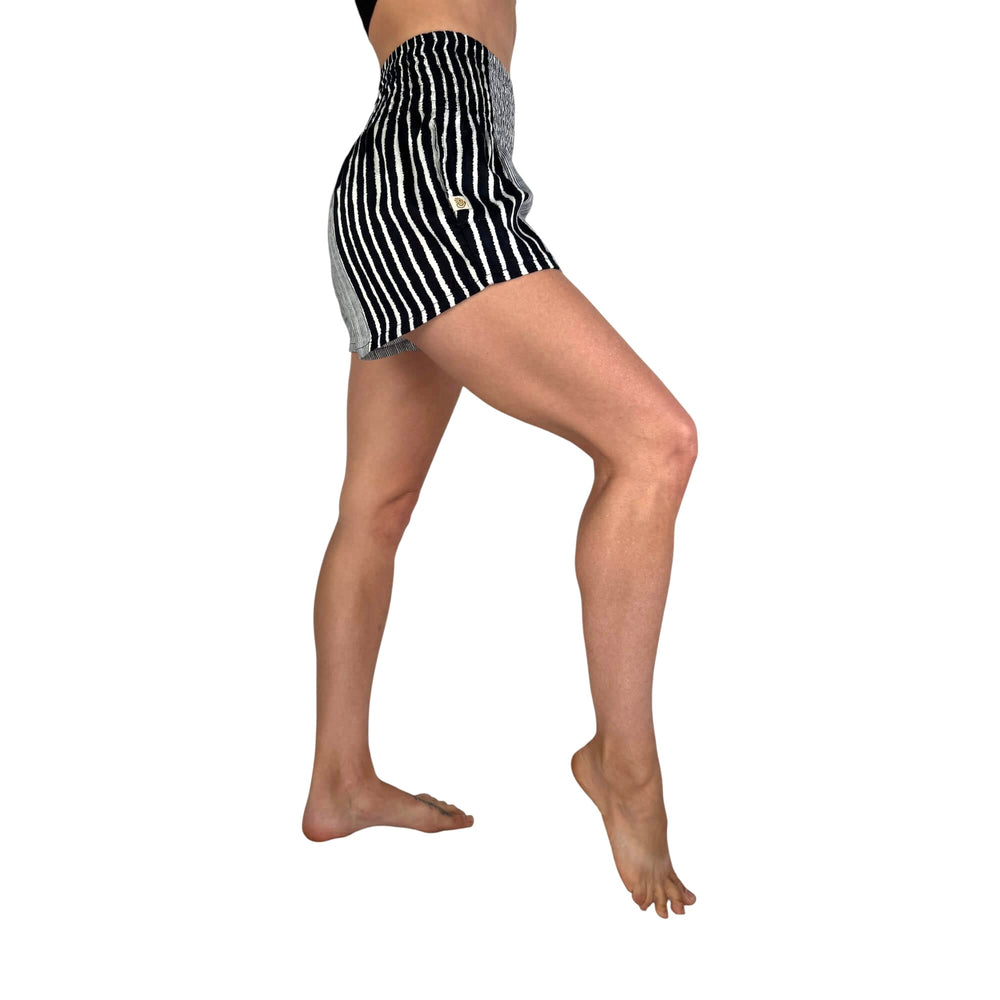 Shorts, Stripe, Obsidian